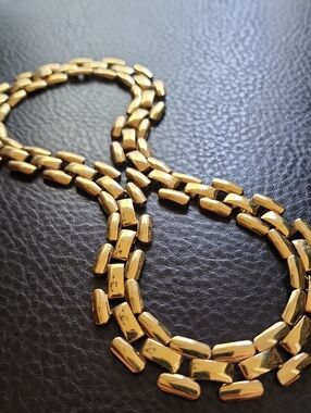 VTG Napier Gold Link Chain Necklace - Women Jewelry